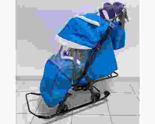 Санки-коляска ''Kids 1-1'' plus бирюзовый